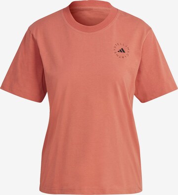 ADIDAS BY STELLA MCCARTNEY Performance Shirt 'Truecasuals' in Orange: front