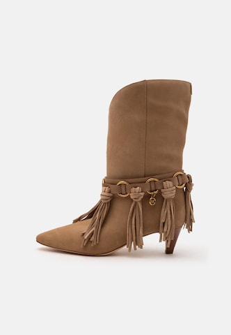 Stivale da cowboy 'DANIELA' di MICHAEL Michael Kors in verde: frontale