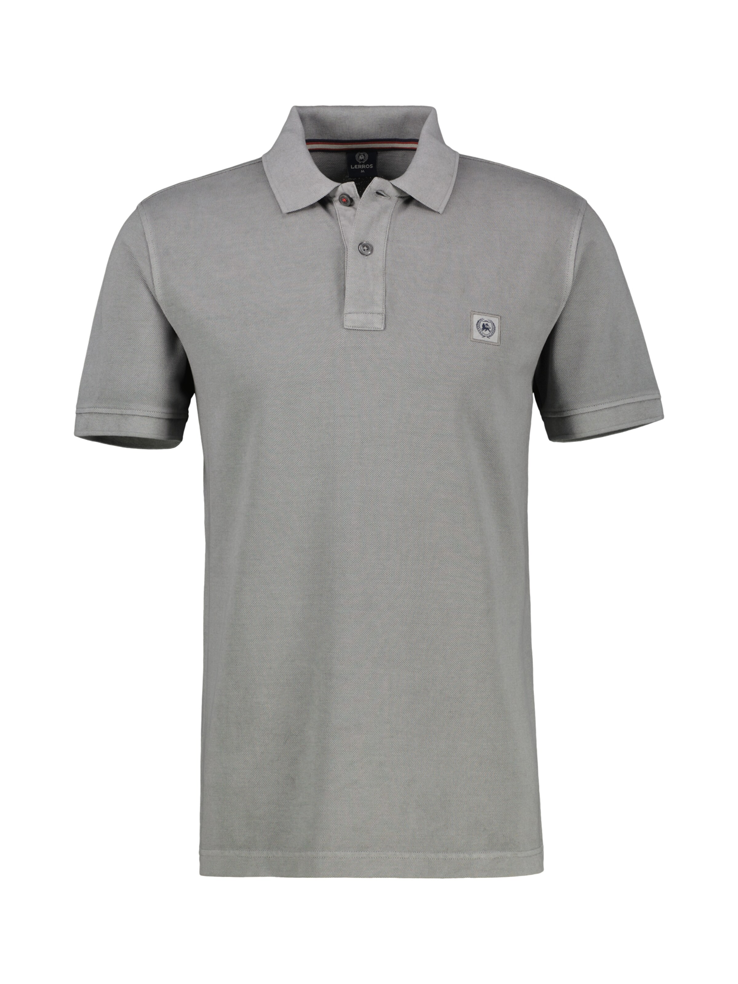 LERROS Poloshirt in Grau: Vorderseite