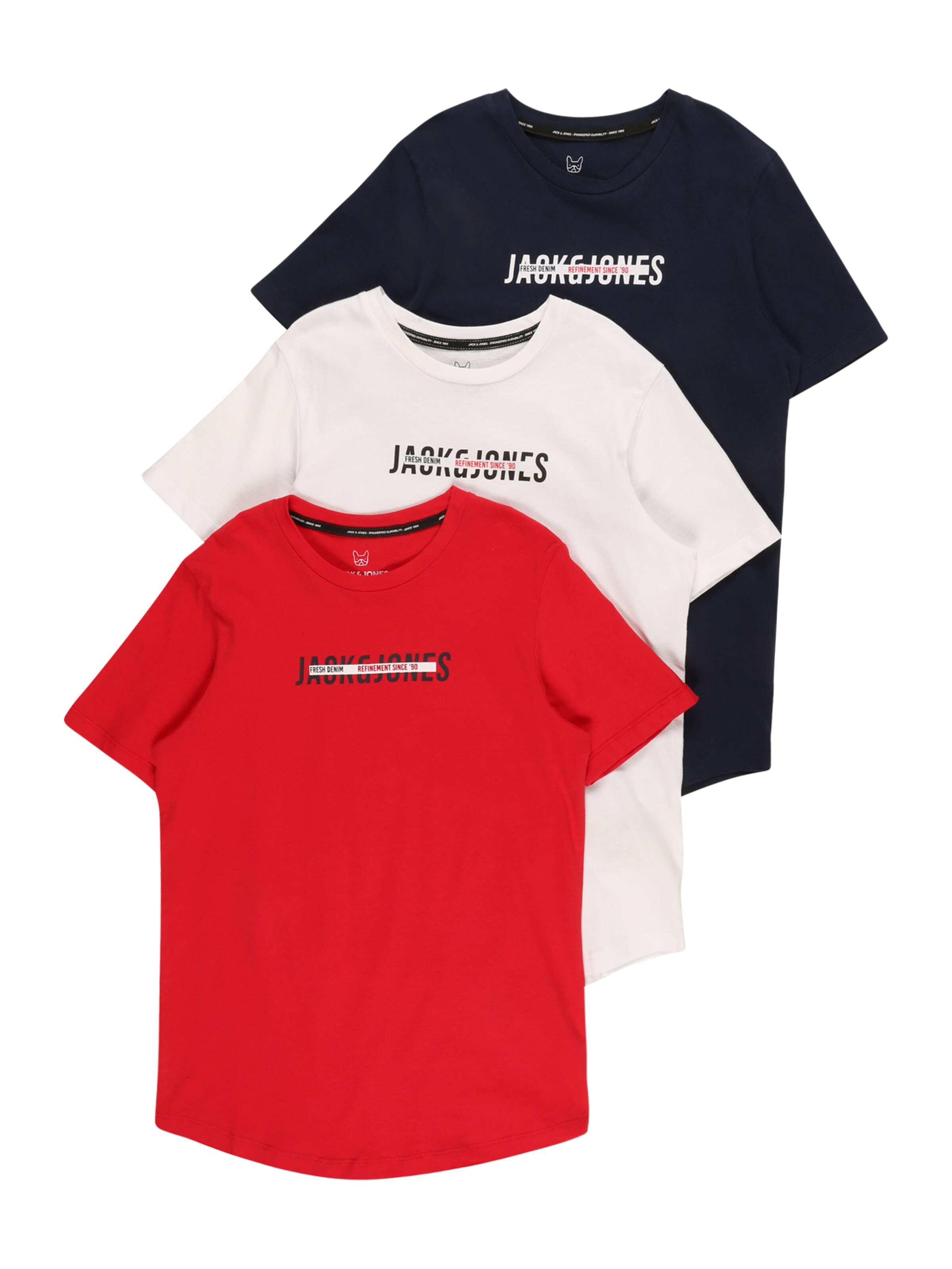 Garçon T-Shirt Jack & Jones Junior en Bleu Marine 