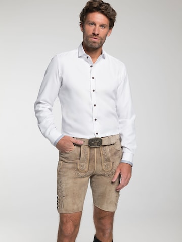 SPIETH & WENSKY Regular fit Traditional button up shirt in Blue