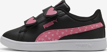 PUMA Trainers 'Smash 3.0 Hearty' in Black: front