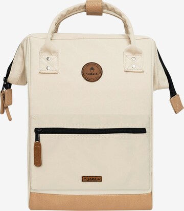 Cabaia Backpack 'Adventurer' in Beige: front