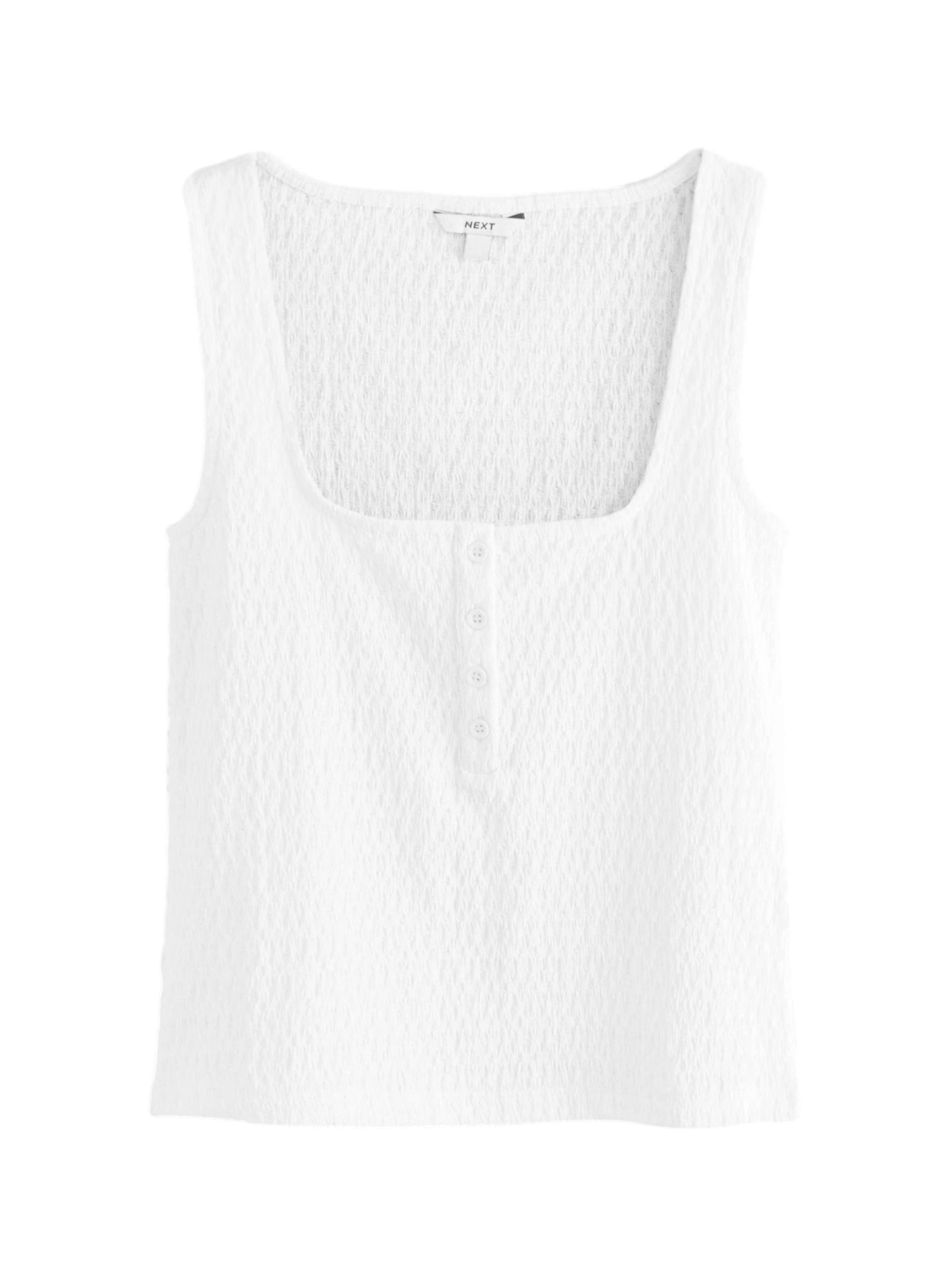 Haut Next en blanc : devant