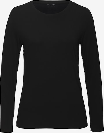 LASCANA Shirt in Schwarz: predná strana