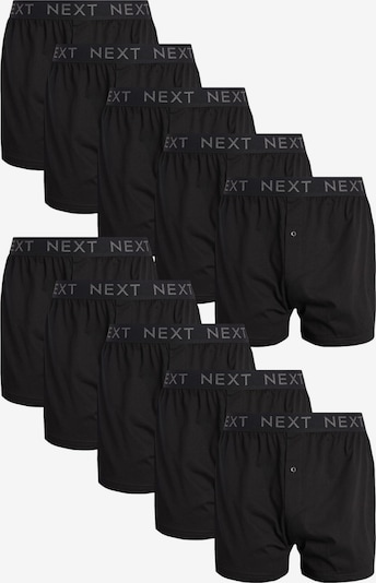 Next Bokserki w kolorze szary / czarnym, Podgląd produktu