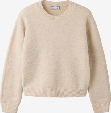 NAME IT Sweater 'NKFOLANSA' in Beige: front