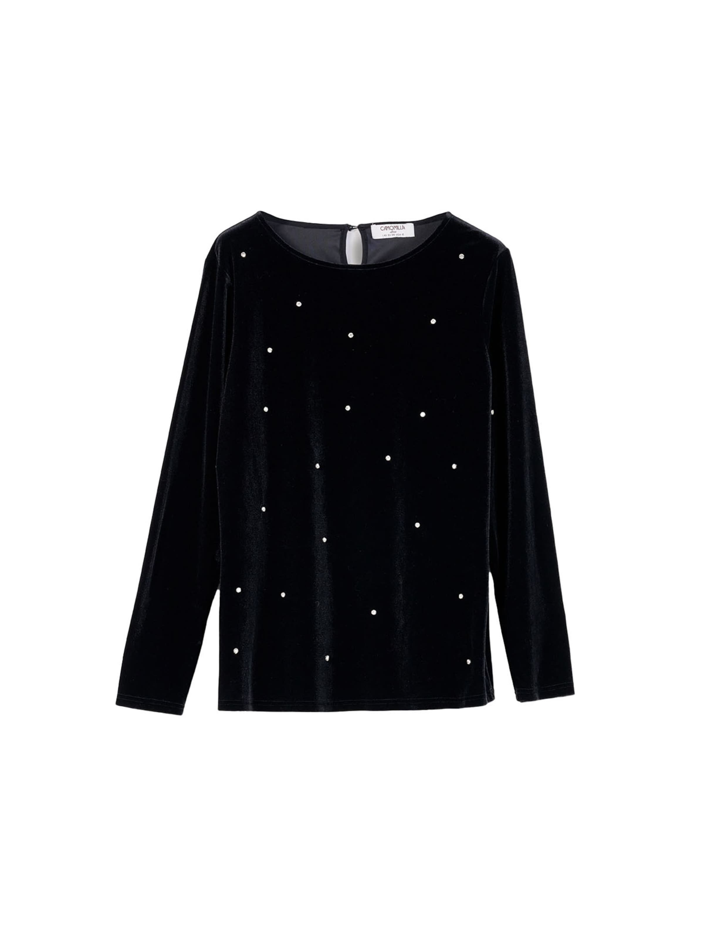 Camomilla Italia Blouse 'Siesta' in Zwart: voorkant