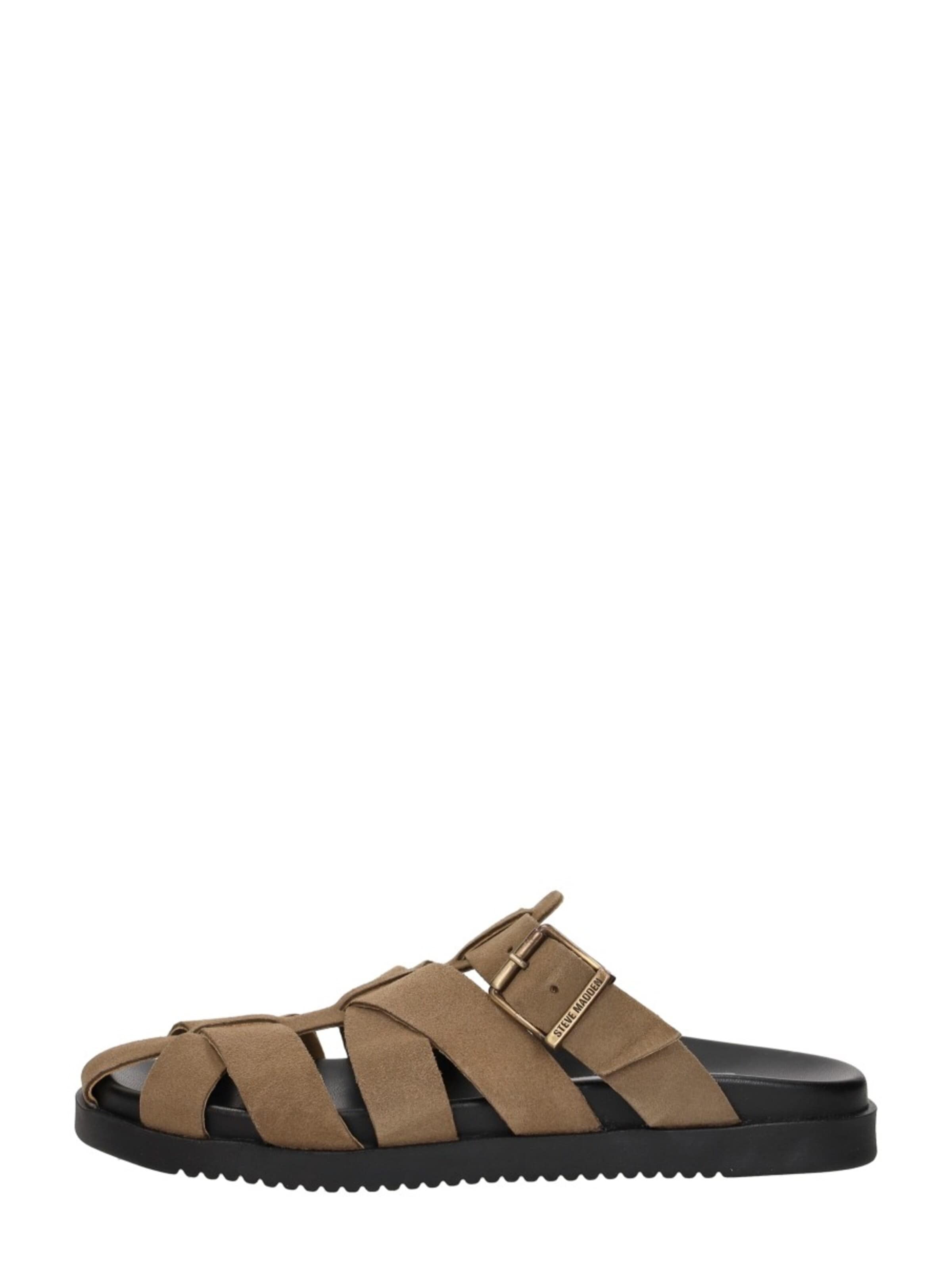 STEVE MADDEN Pantolette 'Mamba'‌‌‌‌‌‌‌‌‌ in Grau: Vorderseite