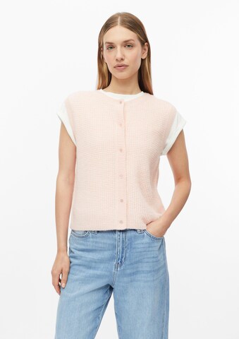 s.Oliver Gebreide bodywarmer in Roze: voorkant