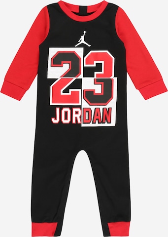 Jordan Dungarees in Black: front