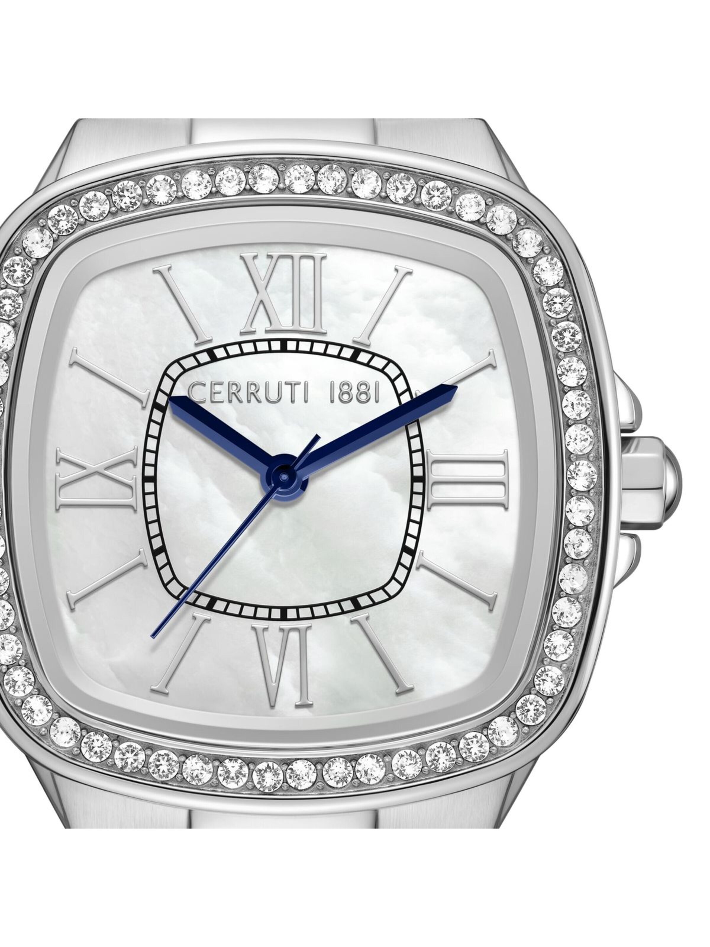 Montre à affichage analogique 'Cerruti 1881 - Function watch Casale - Quartz watch movement - Watch case width: 24 mm' CERRUTI 1881 en argent