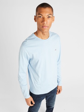 T-Shirt GANT en bleu : devant