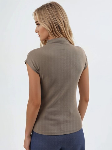 Busem Blouse in Grijs