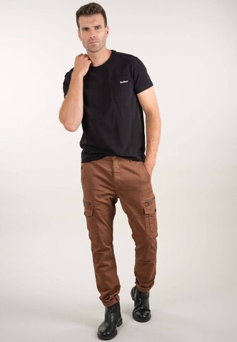 Deeluxe Tapered Cargobroek 'Danakil' in Bruin