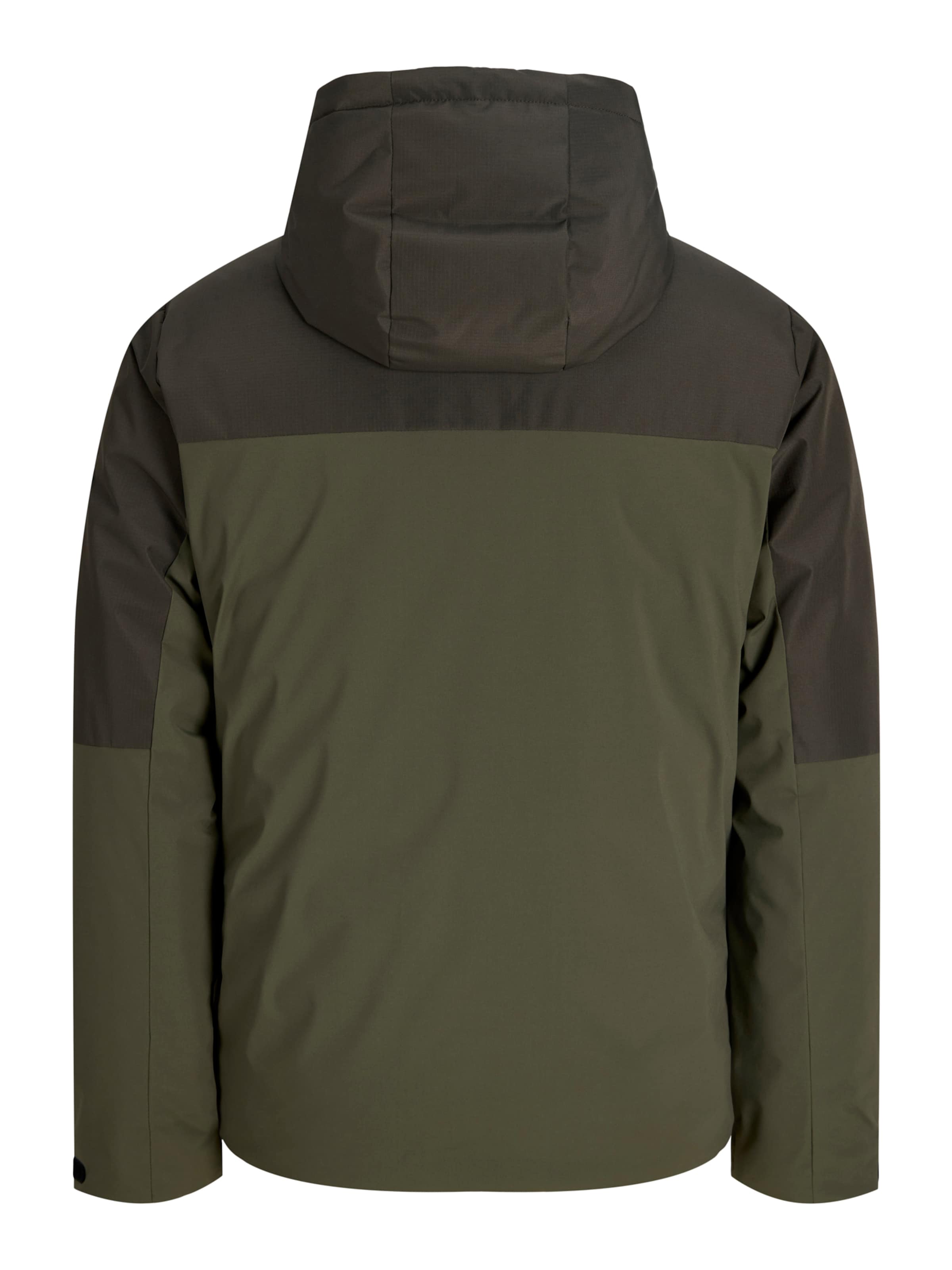 JACK & JONES Prehodna jakna 'JCOCLUB AXEL' | zelena barva