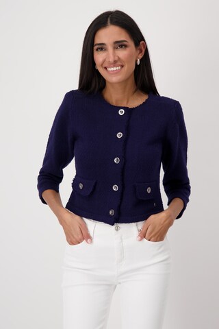 monari Strickjacke in Blau: Vorderseite