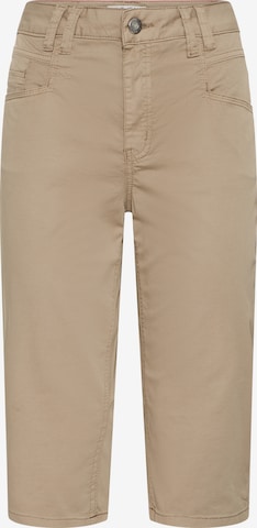 Pulz Broek 'PZEVELYN' in Beige: voorkant