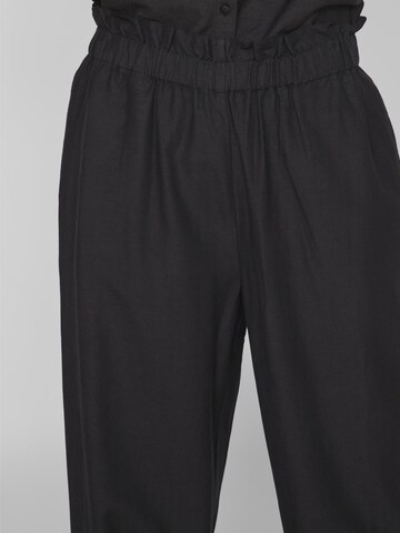 Regular Pantalon VILA en noir
