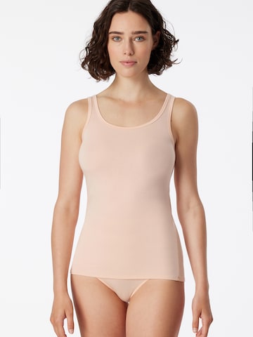 Maillot de corps ' Modal Essentials ' SCHIESSER en beige : devant