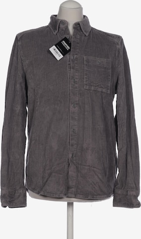 DRYKORN Button Up Shirt in M in Grey: front