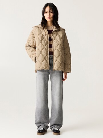 Veste mi-saison Pull&Bear en marron
