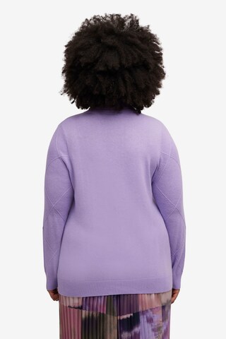 Ulla Popken Sweater in Purple