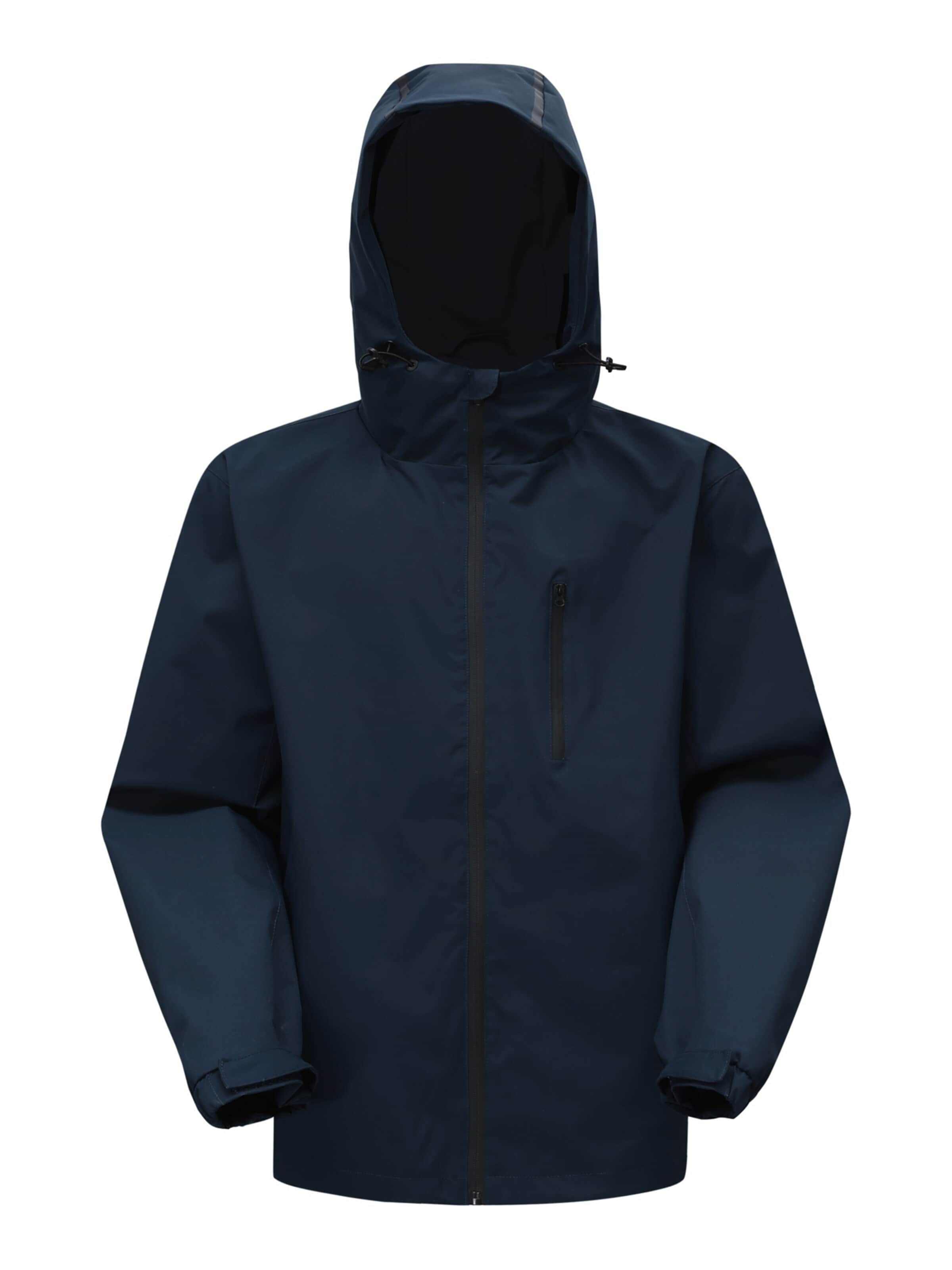 YOUTHUP Outdoor jacket 'Kompakt' in Blue: front