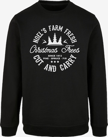 F4NT4STIC Sweatshirt in Black: front