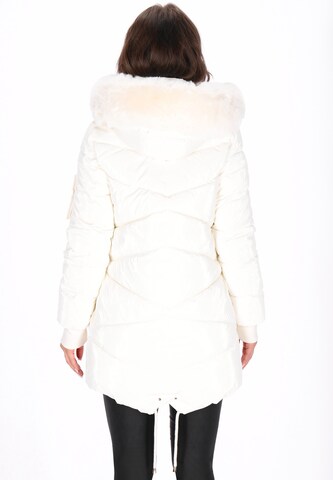 faina - Sobretudo de inverno em branco