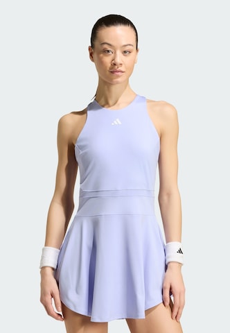 ADIDAS PERFORMANCE - Vestido desportivo em roxo: frente