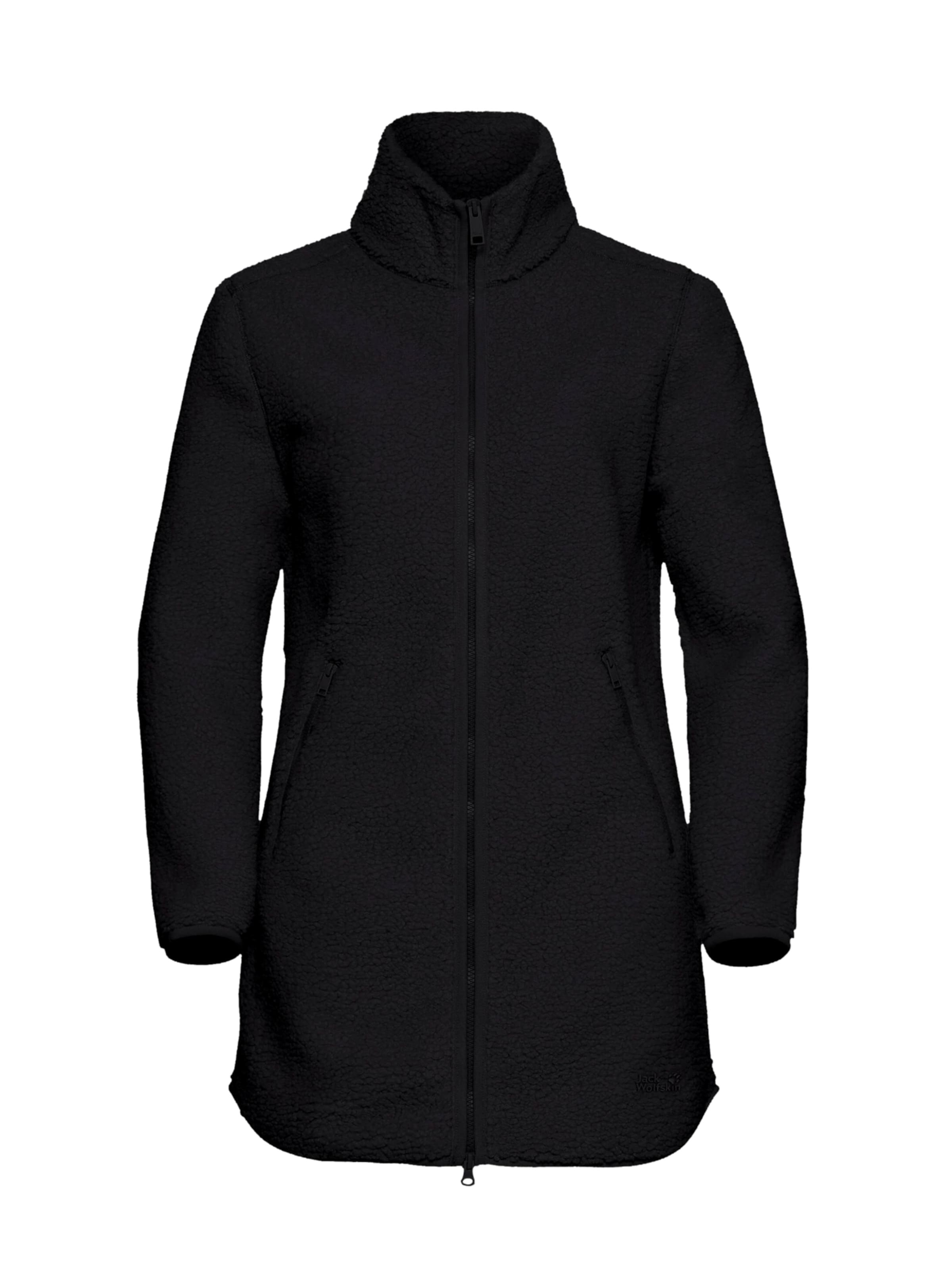 Giacca di pile funzionale di JACK WOLFSKIN in nero: frontale