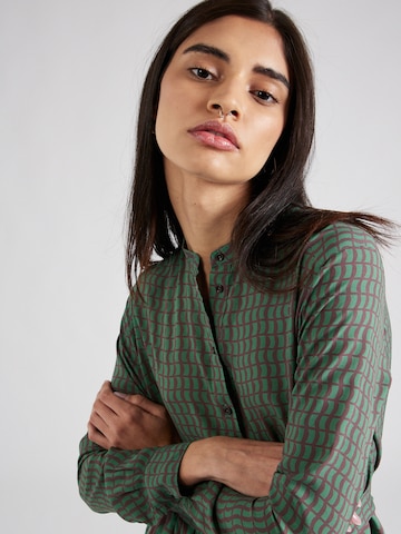 Rochie tip bluză de la Brava Fabrics pe verde