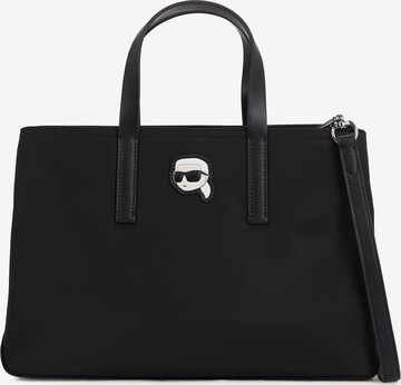 Karl Lagerfeld Handtasche 'Ikonik 2.0' in Schwarz: predná strana