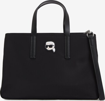 Karl Lagerfeld Käsilaukku 'Ikonik 2.0' värissä musta: edessä