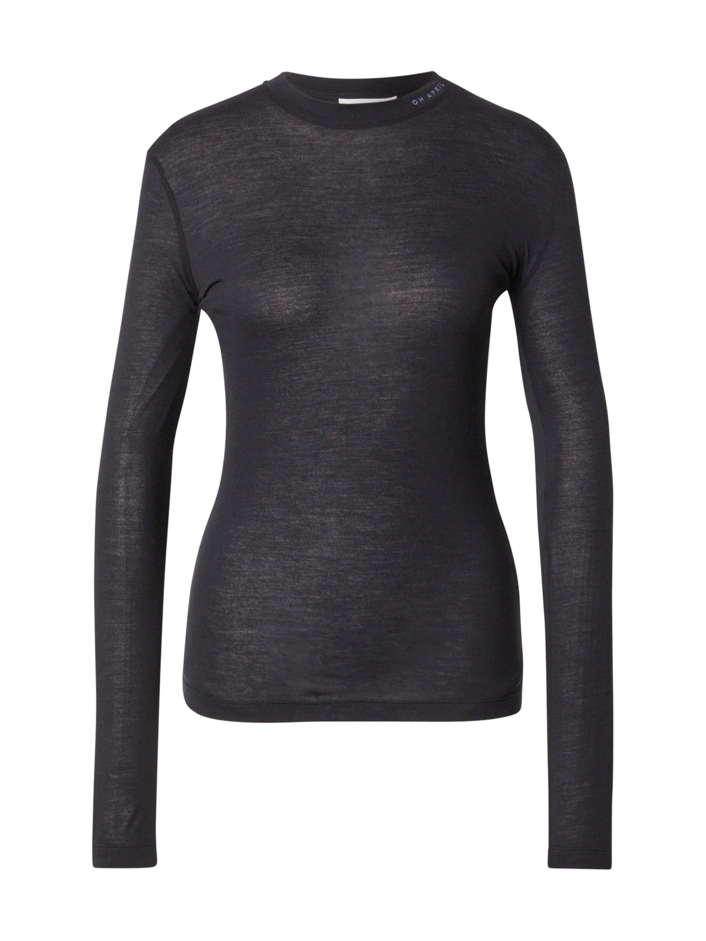 OH APRIL Koszulka 'Willow' w kolorze czarny: przód