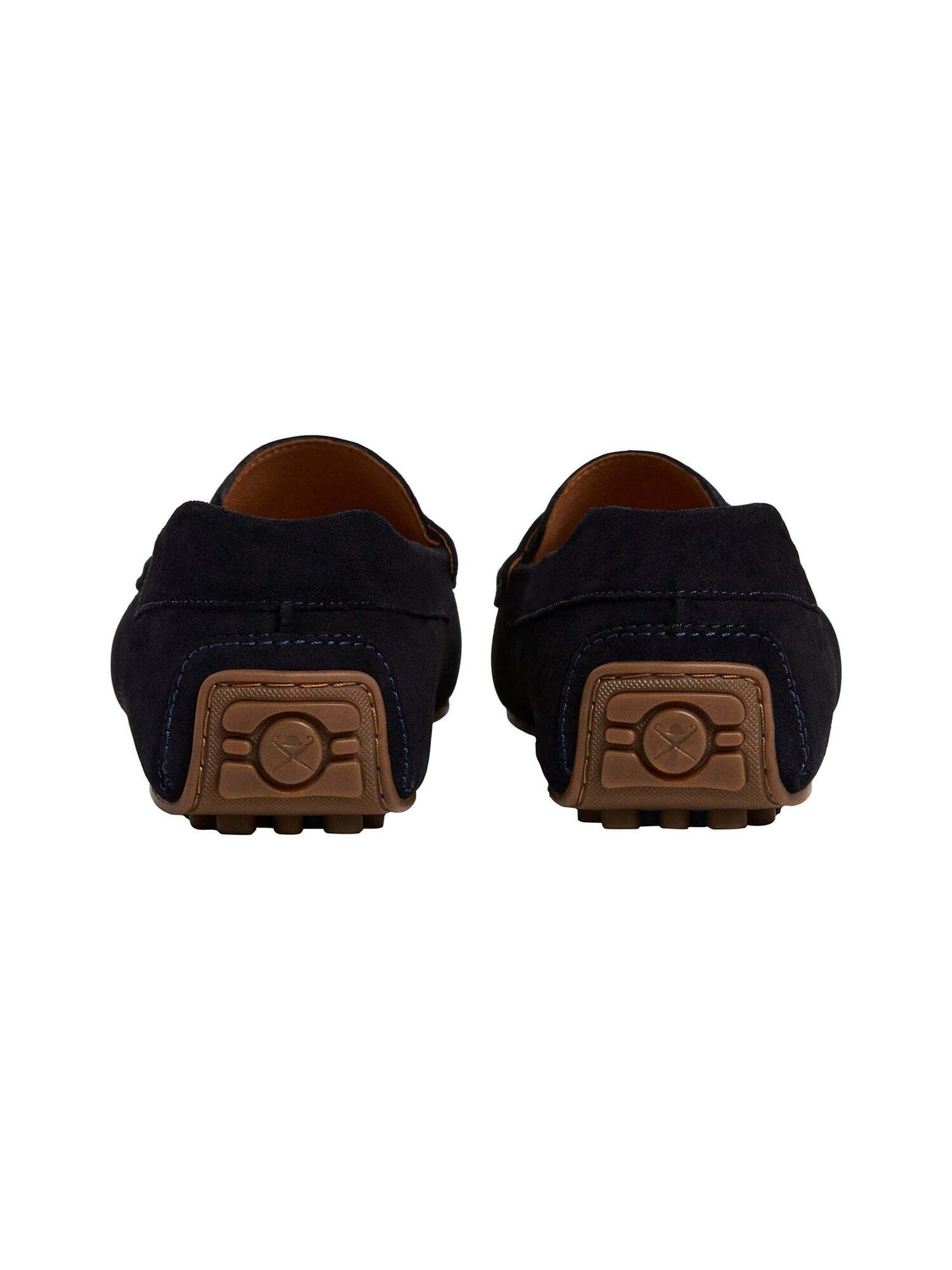 Hackett London Moccasin 'Saddle' in Blue