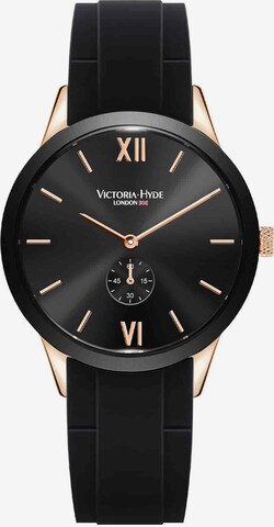 Victoria Hyde Analog Watch in Black: front