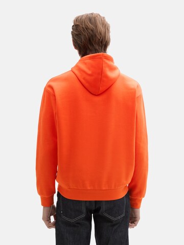 TOM TAILOR DENIM Sweatshirt in Orange