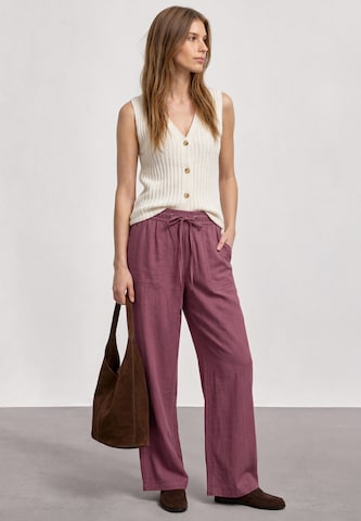 STREET ONE Loosefit Hose in Lila