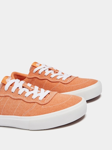 Pull&Bear Sneaker in Orange