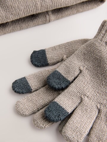 smALLSAINTS Set: Mütze und Handschuhe in Grau