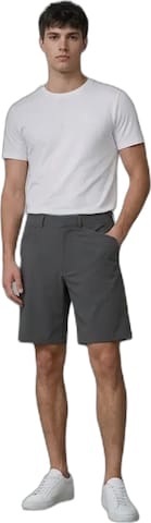 Kanten Broek 'Short Shoto' in Grijs: voorkant