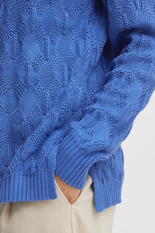 b.young Sweater 'Milja' in Blue