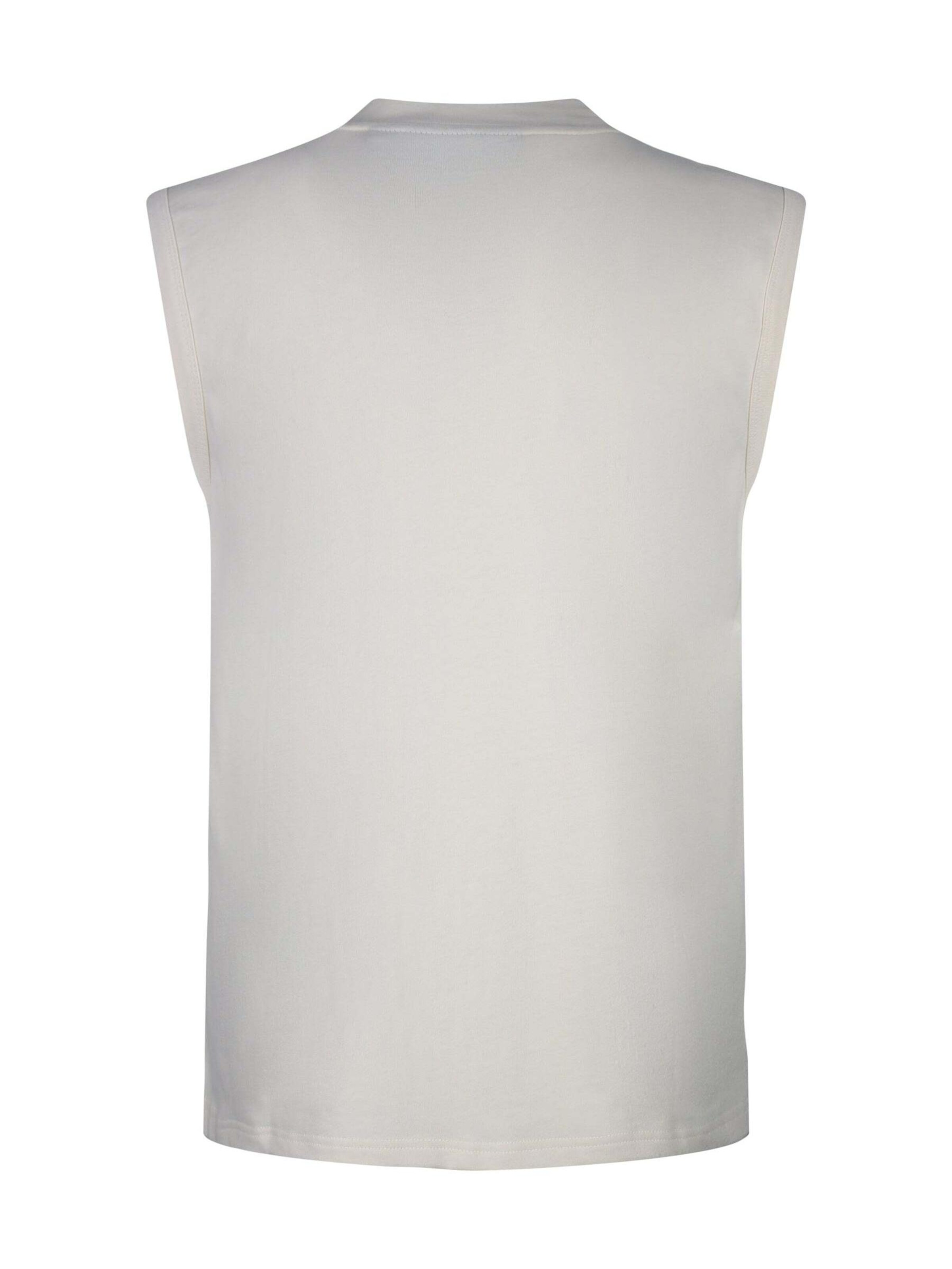SikSilk Shirt 'Sleeveless' in Beige
