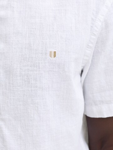 JACK & JONES Regular Fit Hemd 'JPRBLUSUMMER' in Weiß