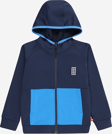 Jachetă  fleece 'Storm' de la LEGO® kidswear pe albastru: față