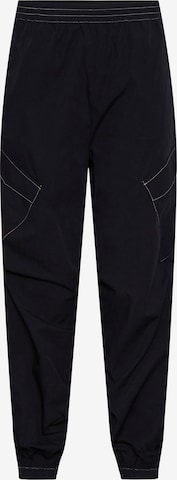 PIECES Tapered Pants 'SARA' in Black: front