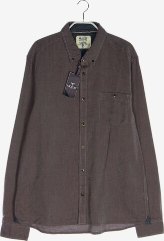MORLEY Button Up Shirt in L in Red: front