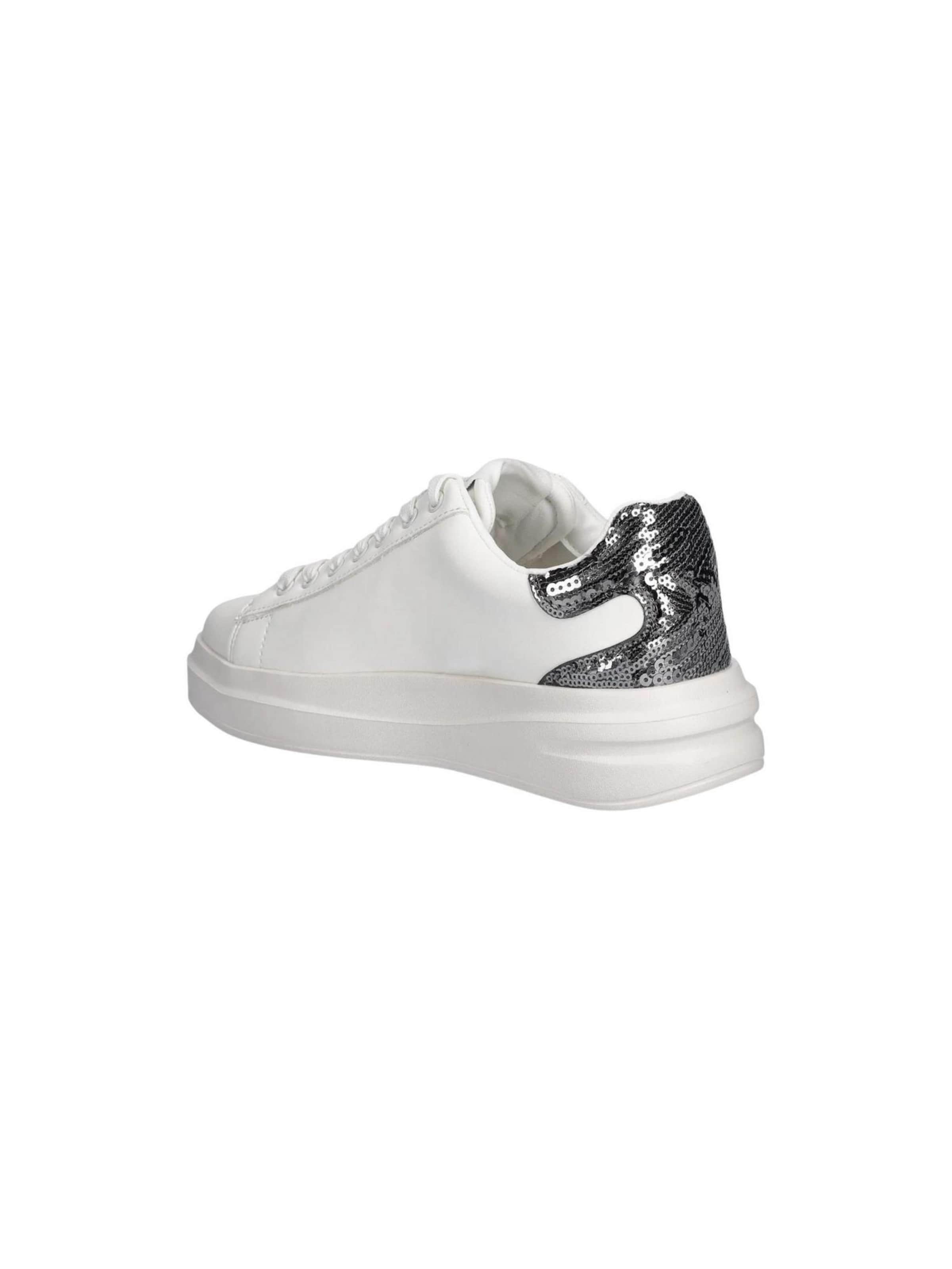 Sneaker bassa 'ELBINA10 FLFE10 ELE12' di GUESS in argento